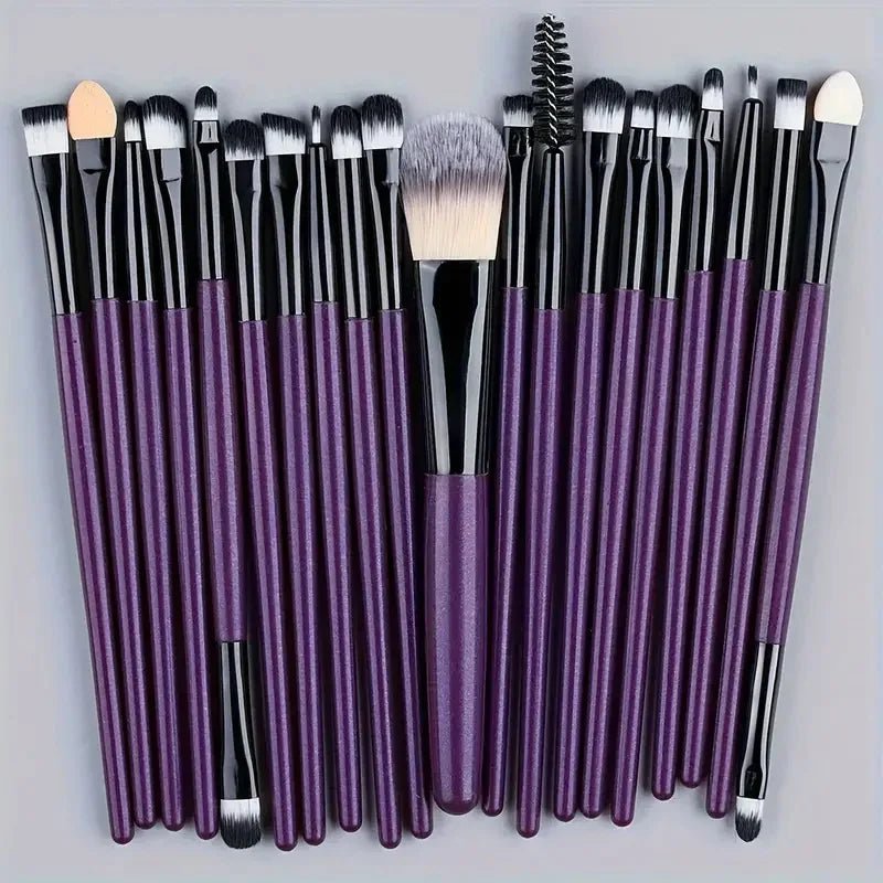 Pinceaux Maquillage - ProBrushSet™ - Violet - Par Ici Beaute